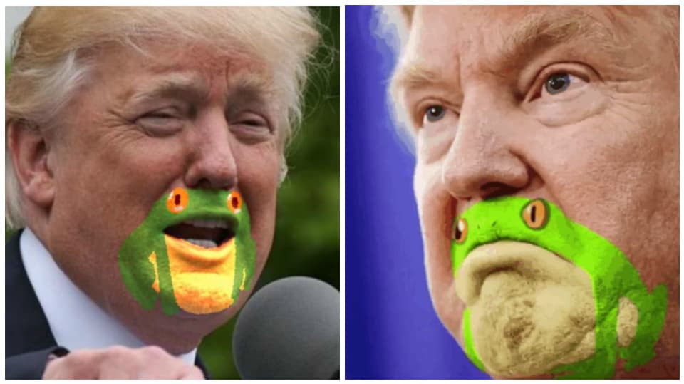 Žabák Trump se ujal vlády